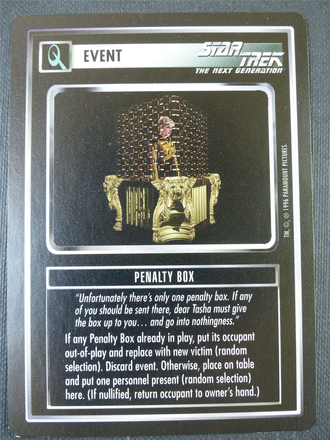 Penalty Box - NG - Star Trek Card #677