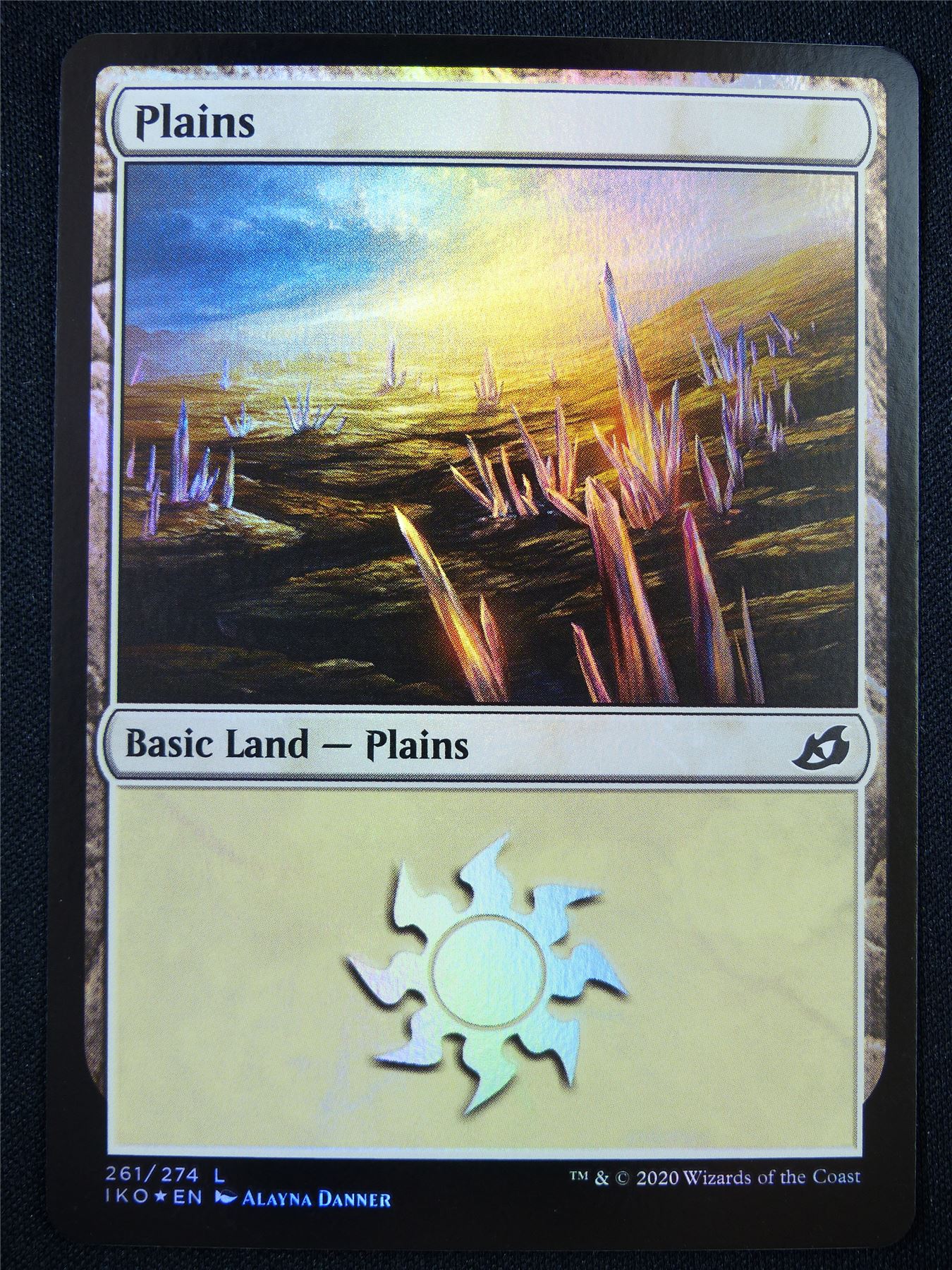 Plains 261/274 Foil - Mtg Card #21H