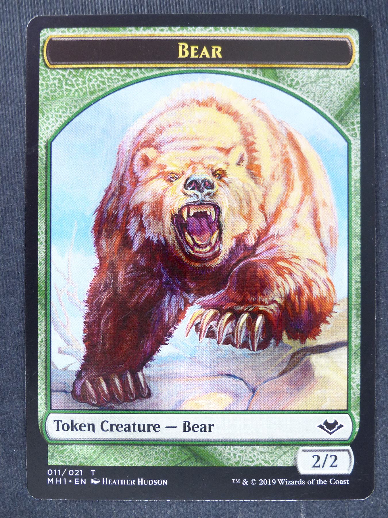 Bird Bear Token - Mtg Magic Cards #F8