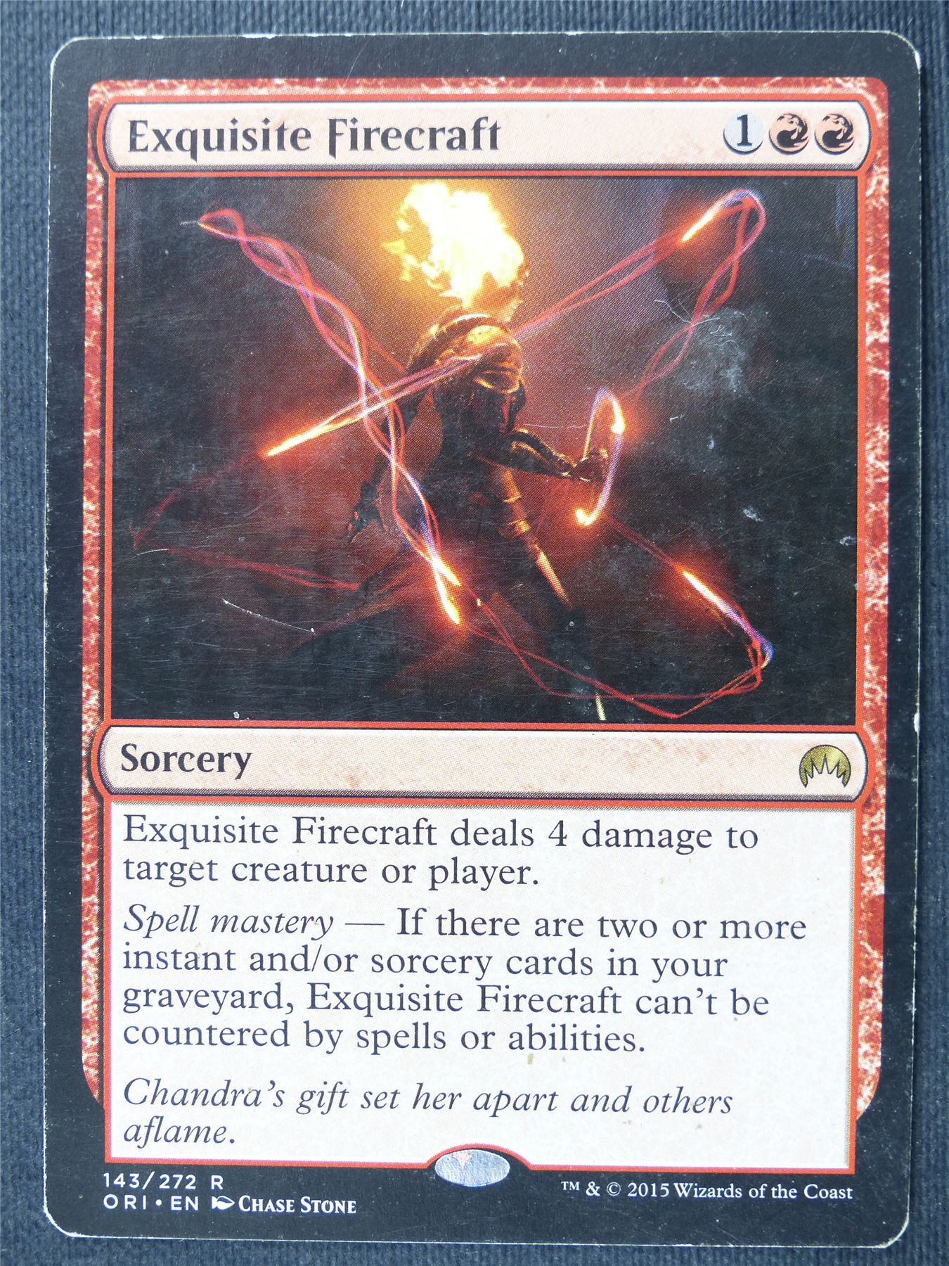 Exquisite Firecraft played - Mtg Magic Cards #2PP