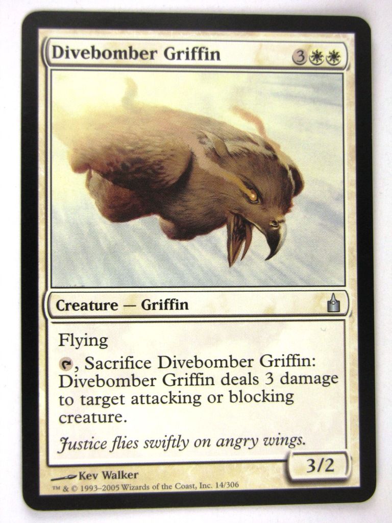MTG Magic: the Gathering Cards: DIVEBOMBER GRIFFIN: RAV