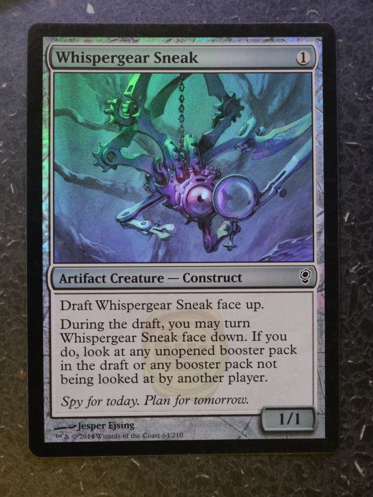 MTG Magic Cards: WHSIPERGEAR SNEAK FOIL # 4H46