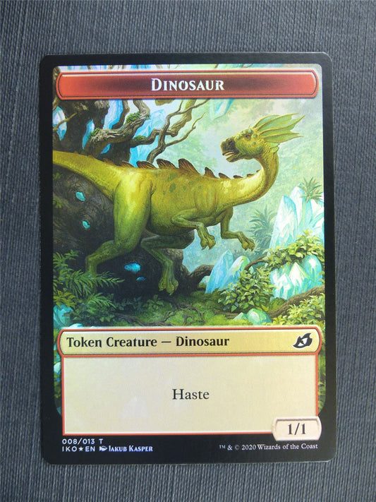 Dinosaur / Human Soldier Token Foil - IKO - Mtg Card