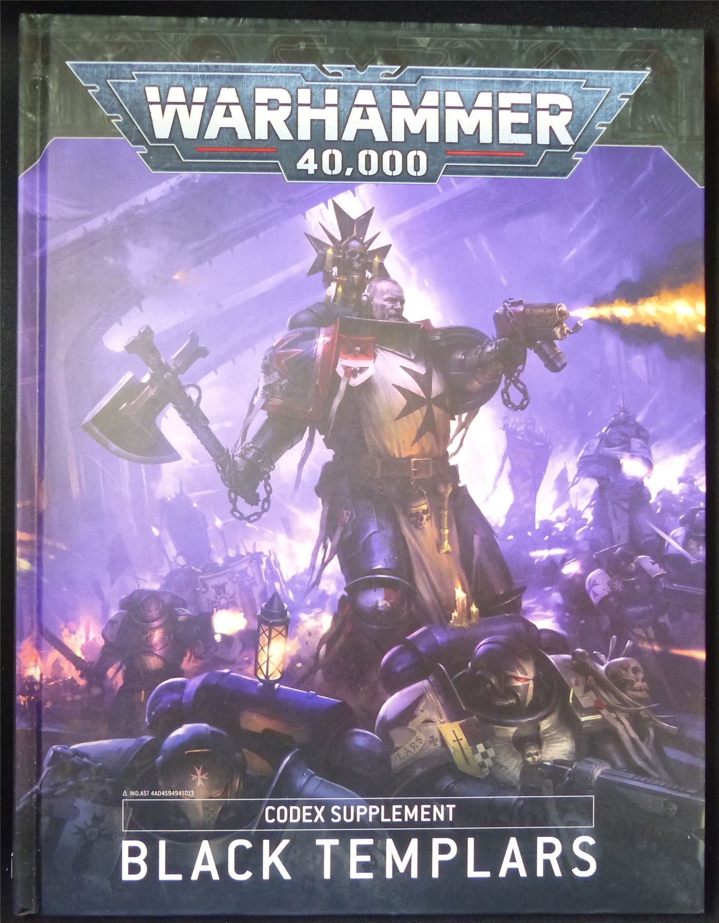 Warhammer 40K Codex Supplement: Black Templars 9th - Warhammer Hardback