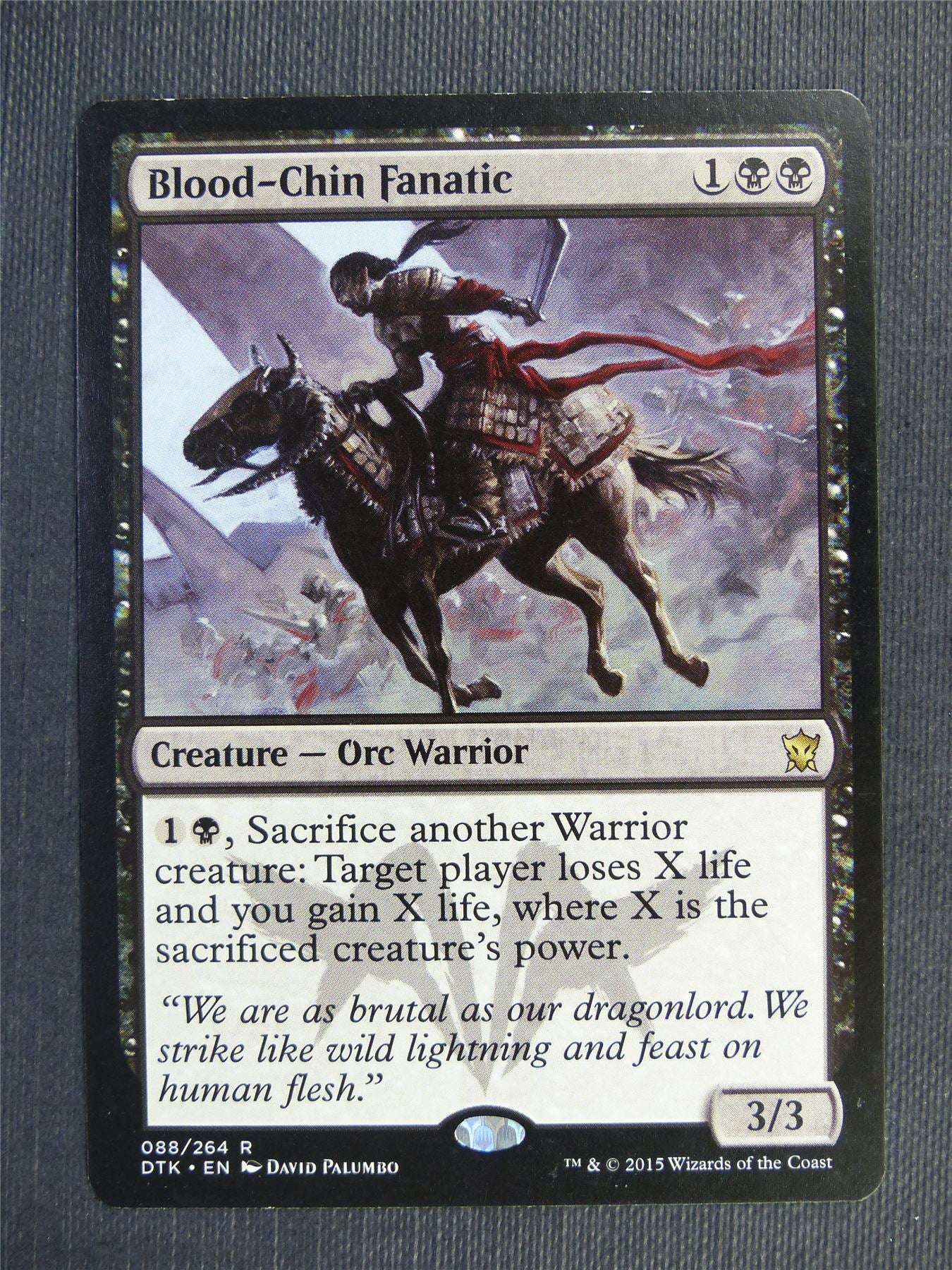 Blood-Chin Fanatic - Mtg Magic Cards #4KS