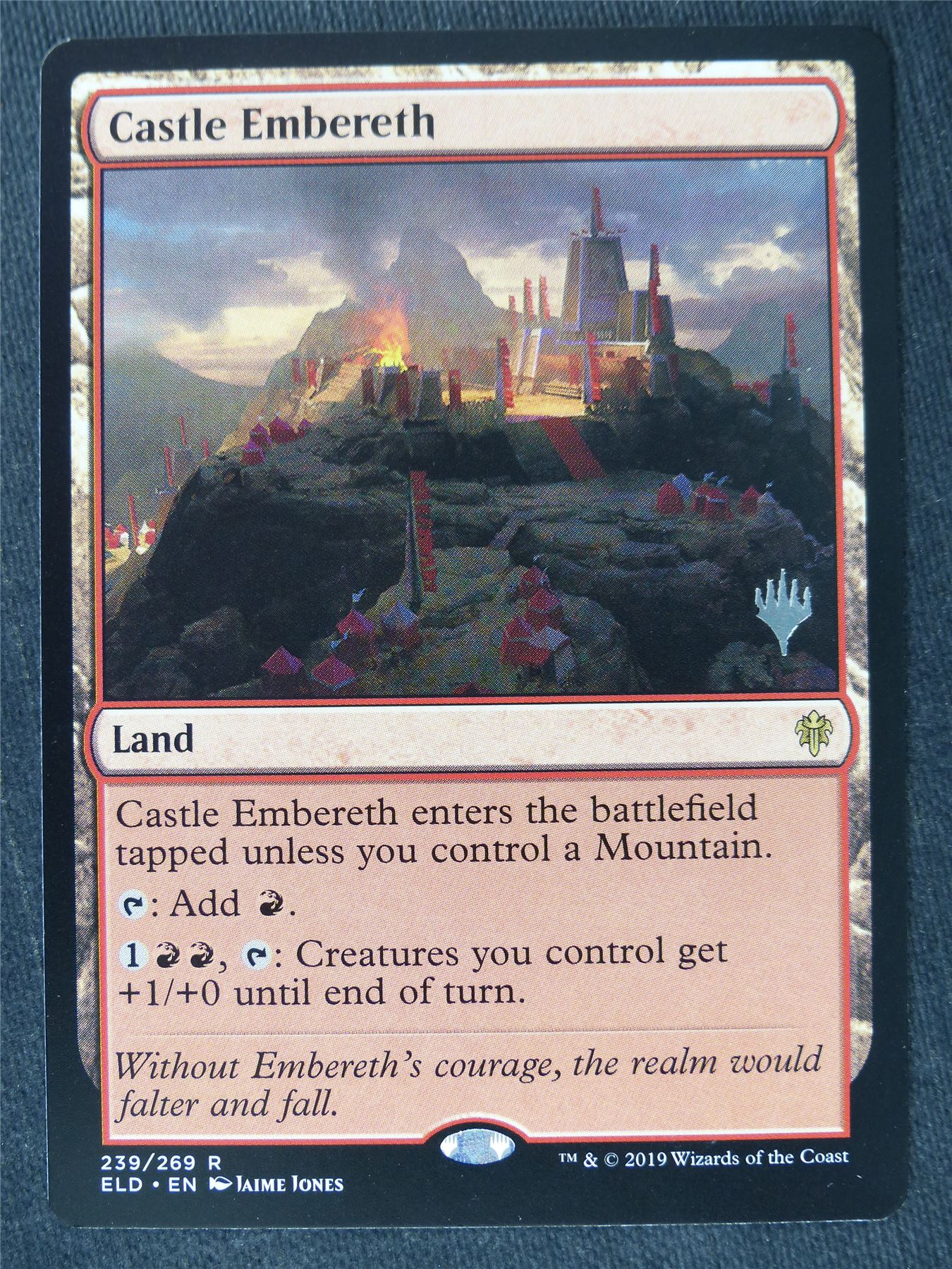Castle Embereth Promo - Mtg Magic Cards #YB