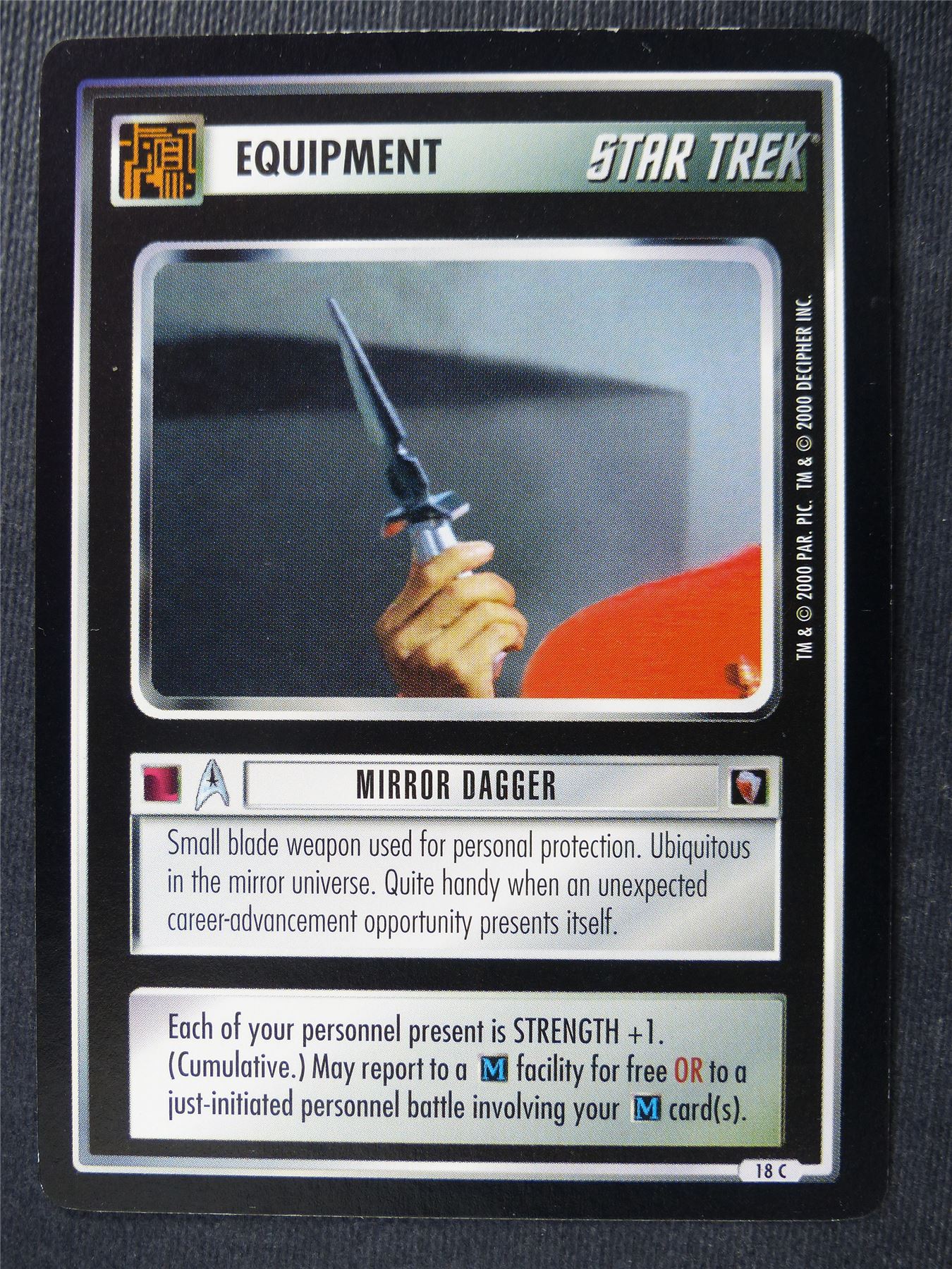 Mirror Dagger - Star Trek Card #4XJ