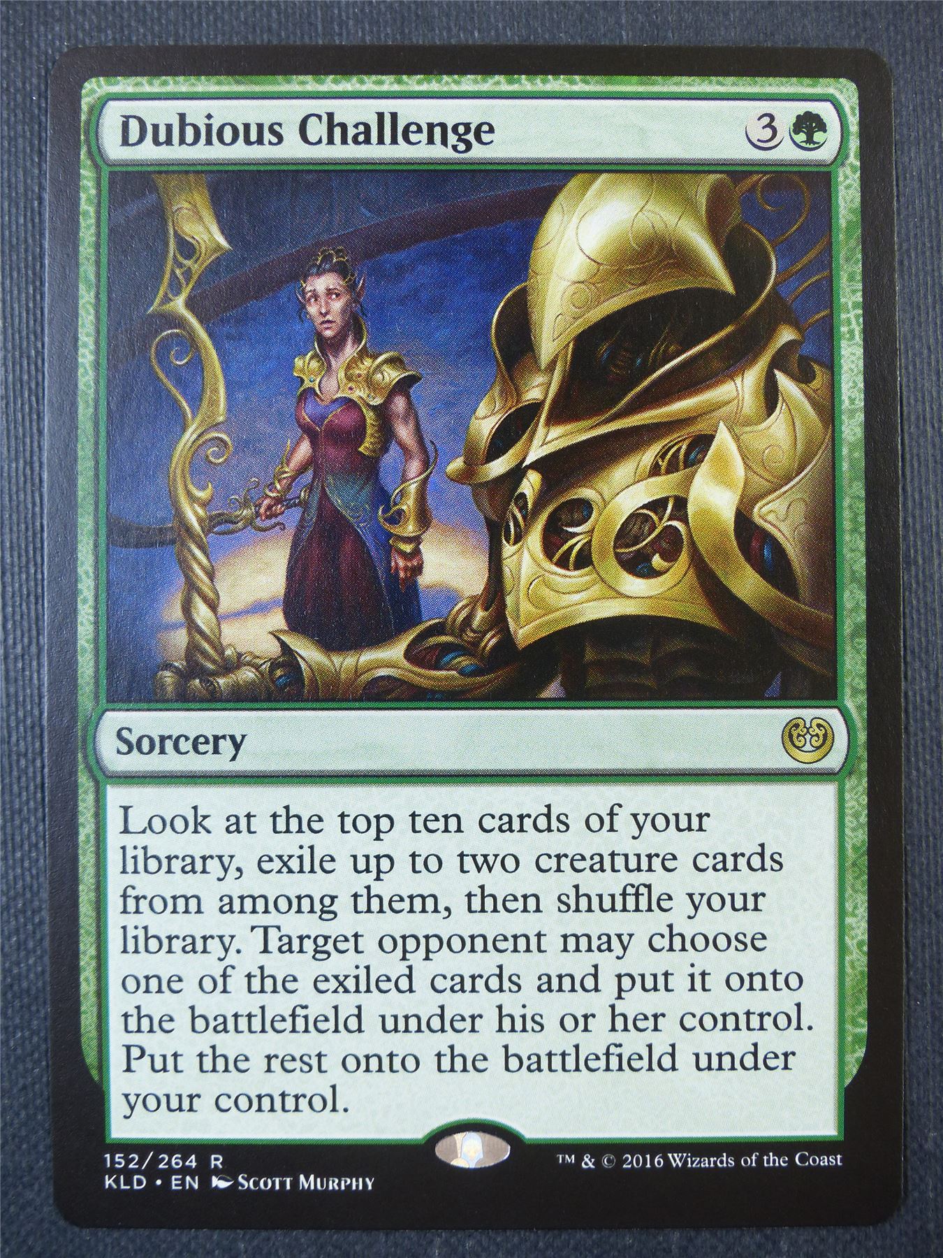 Dubious Challenge - Mtg Card #96H