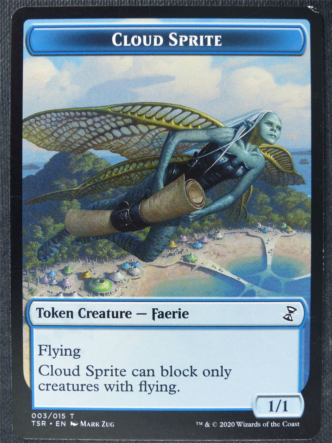 Cloud Sprite Token - Mtg Magic Cards #WC