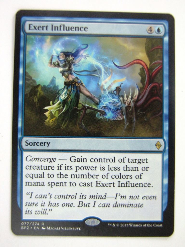 MTG Magic Cards: EXERT INFLUENCE # 1D78