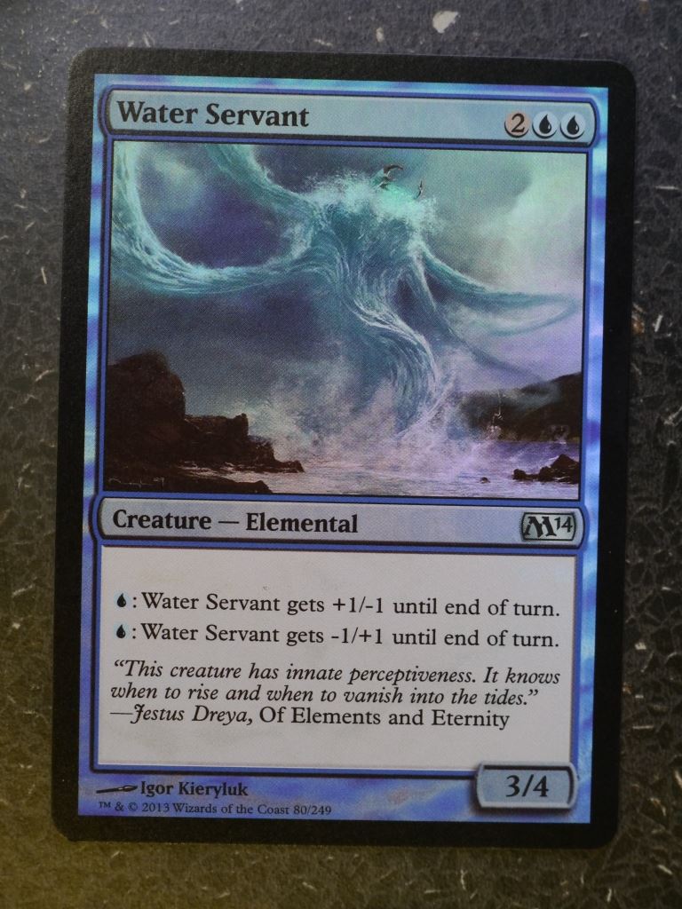 MTG Cards: WATER SERANT FOIL # 5C39 – Archeron