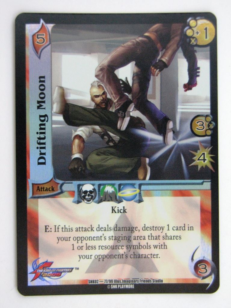 UFS Cards: DRIFTING MOON 77/99 RARE FOIL # 28H12