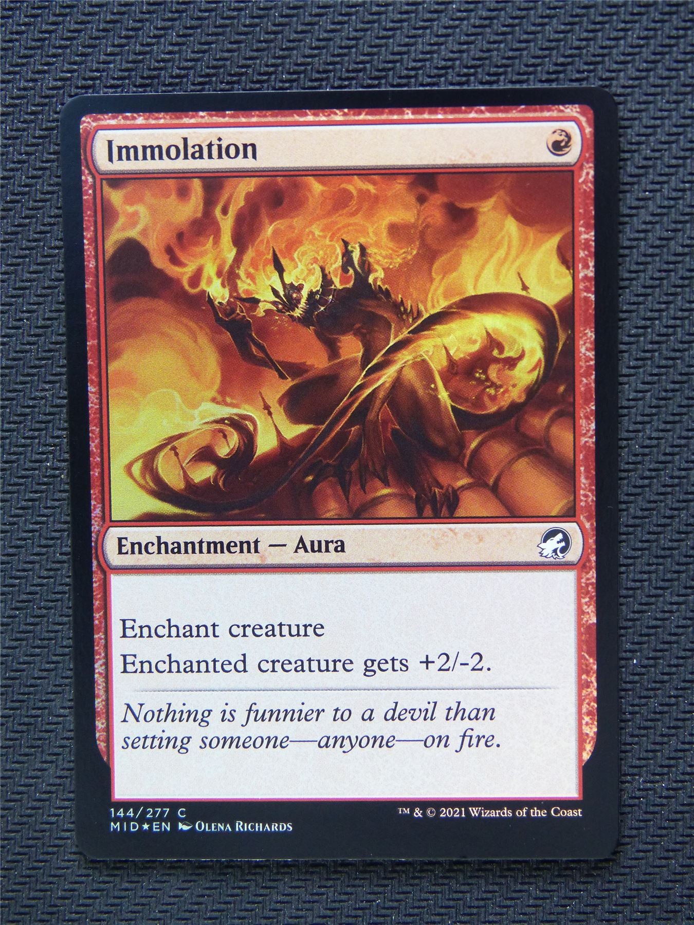 Immolation Foil - Innistrad - Mtg Card #3OI