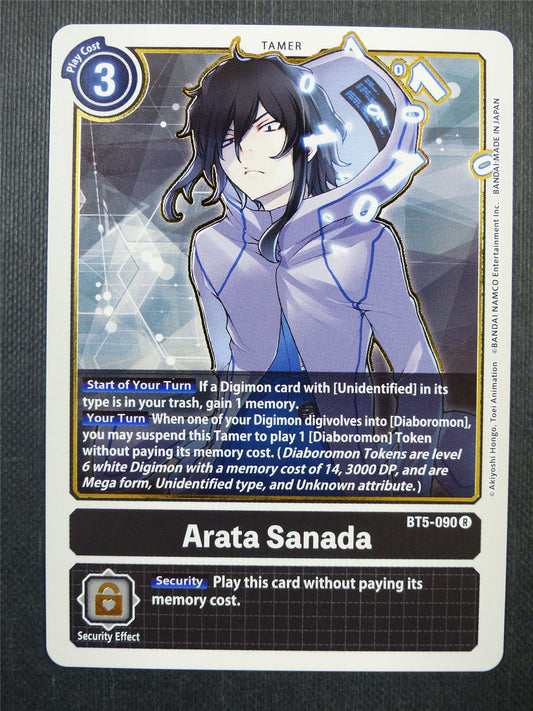 Arata Sanada BT5 R - Digimon Card #43R