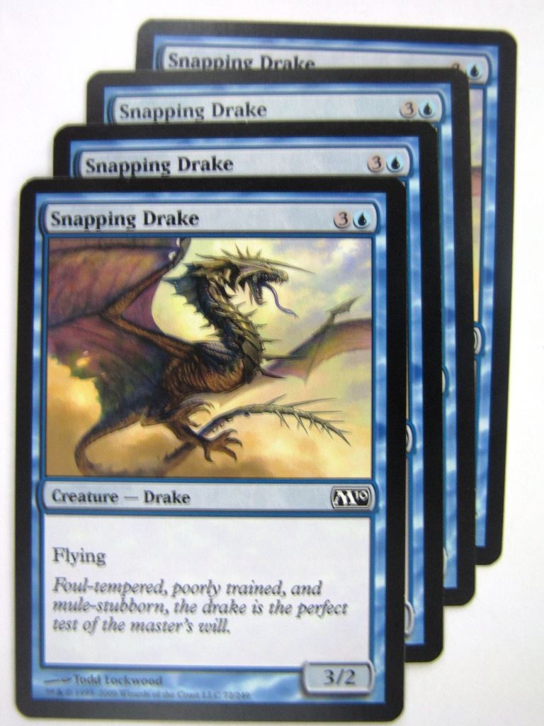 MTG Magic Cards: SNAPPING DRAKE x4 # 8F99