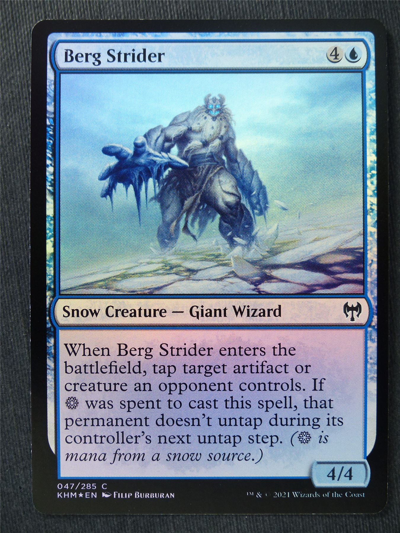 Berg Strider Foil - Mtg Magic Cards #WM