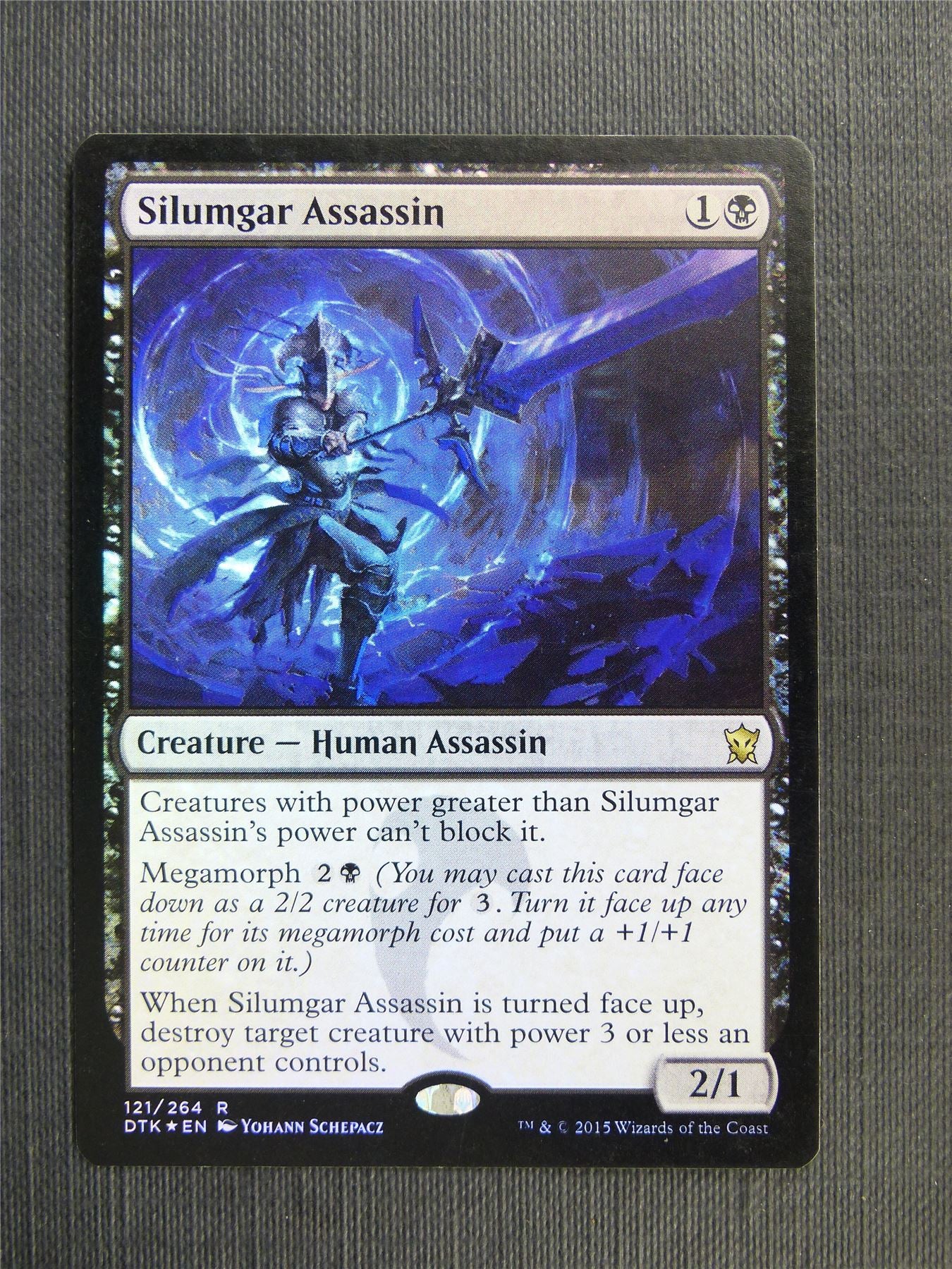 Silumgar Assassin Foil - Mtg Magic Cards #3D7