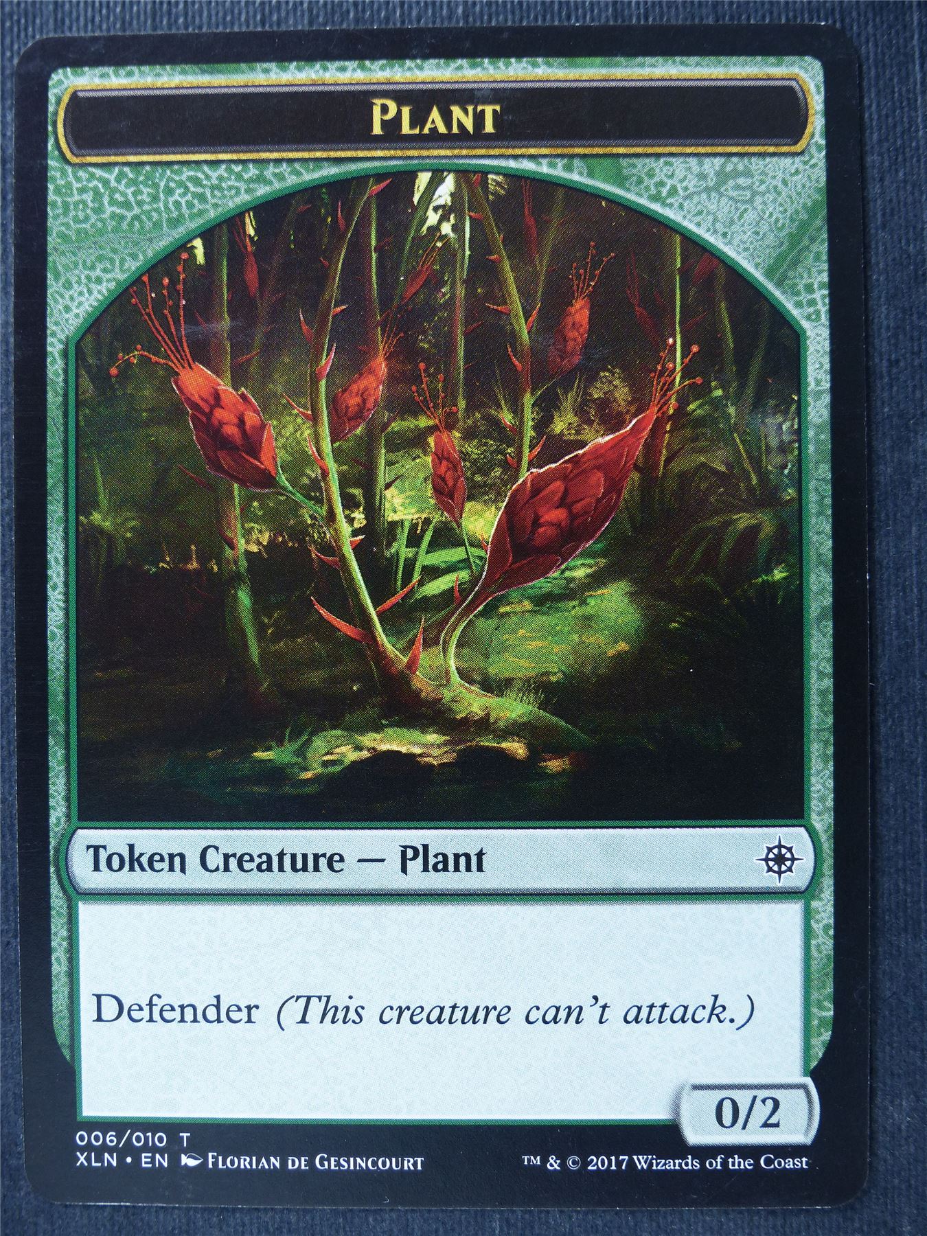 Plant Token - Mtg Card #3XC