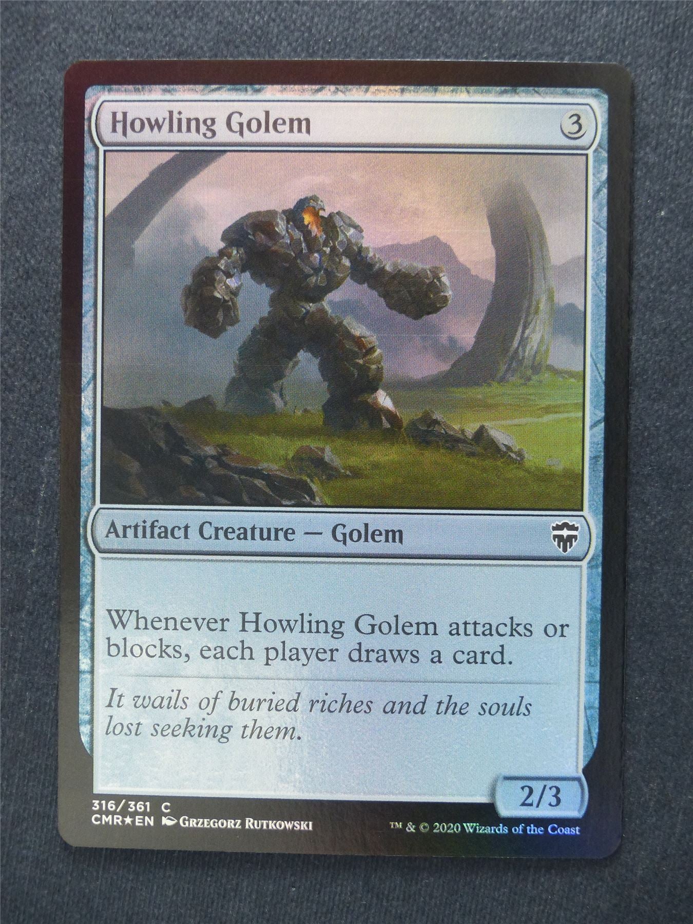 Howling Golem - Foil