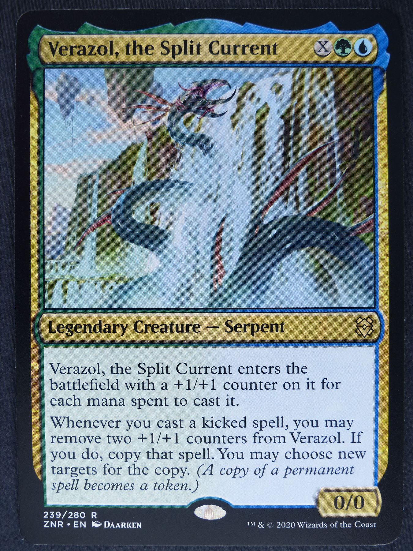 Verazol the Split Current Mint - Mtg Magic Cards #1D