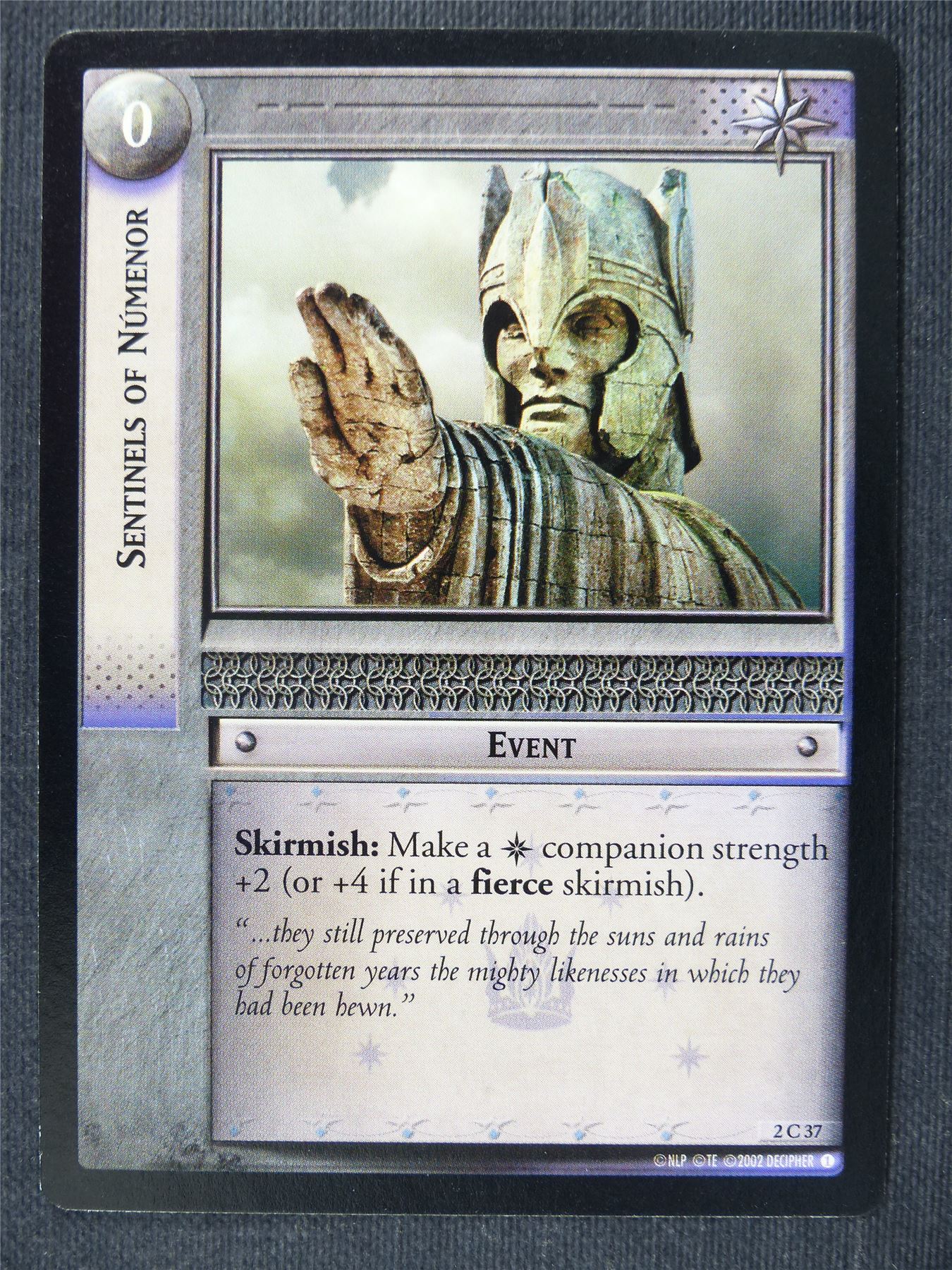 Sentinels of Numenor 2 C 37 - LotrR Cards #3EB
