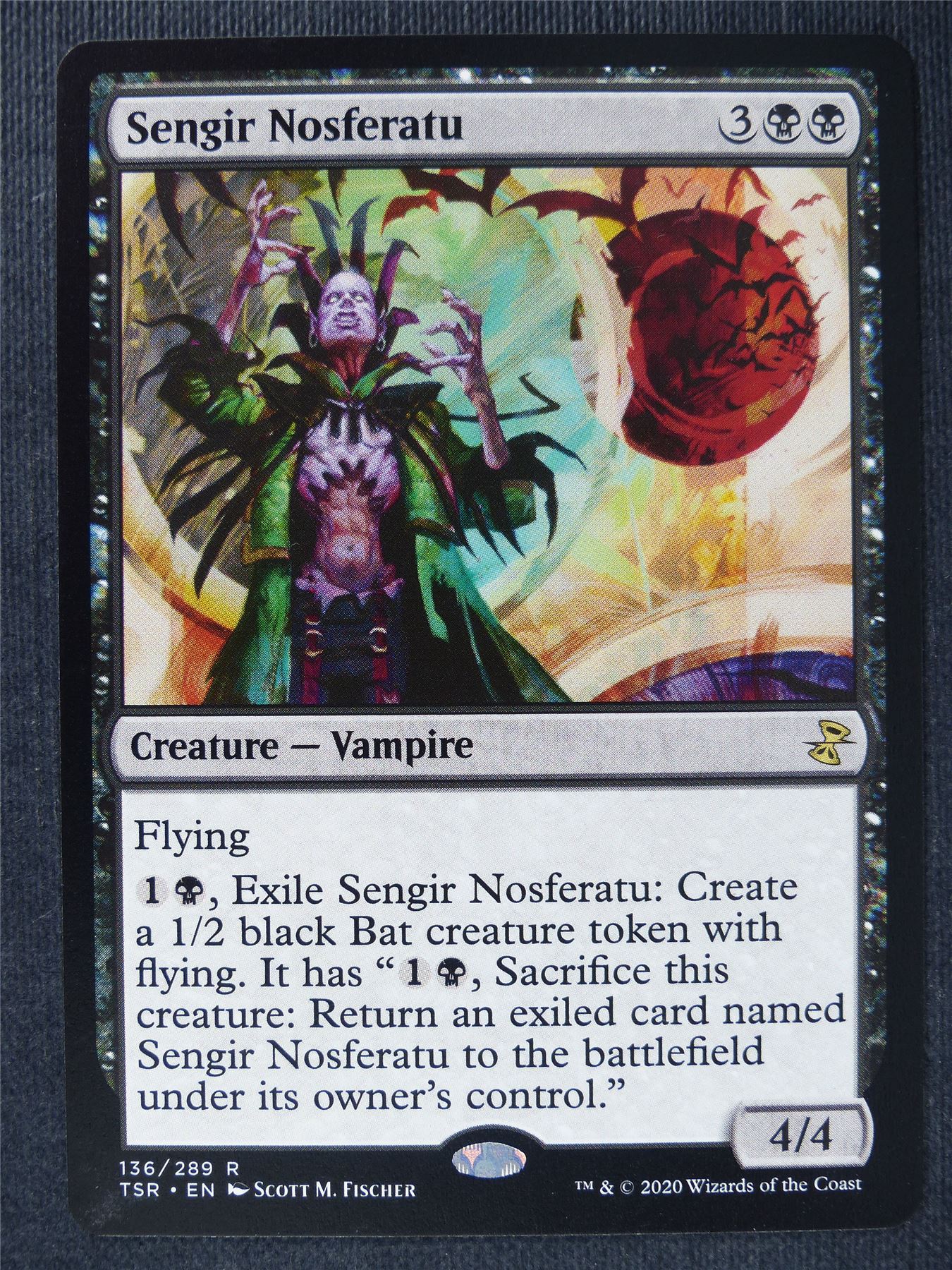 Sengir Nosferatu - Mtg Magic Cards #F7