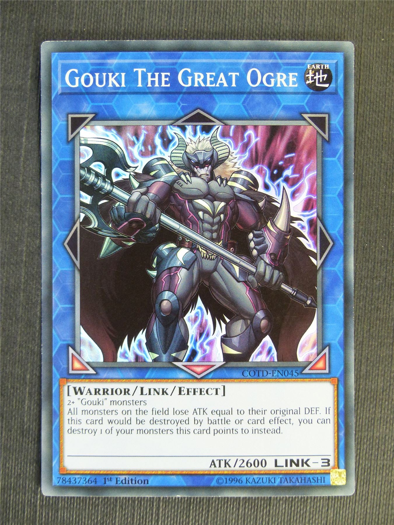 Gouki the Great Ogre COTD Super Rare - 1st ed - Yugioh Cards #UG