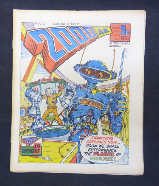 2000 AD Comic - Programme 37 - 5 Nov 1977 #N0