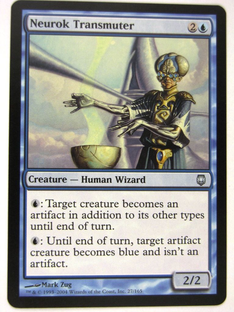 MTG Magic: the Gathering Cards: NEUROK TRANSMUTER: DST