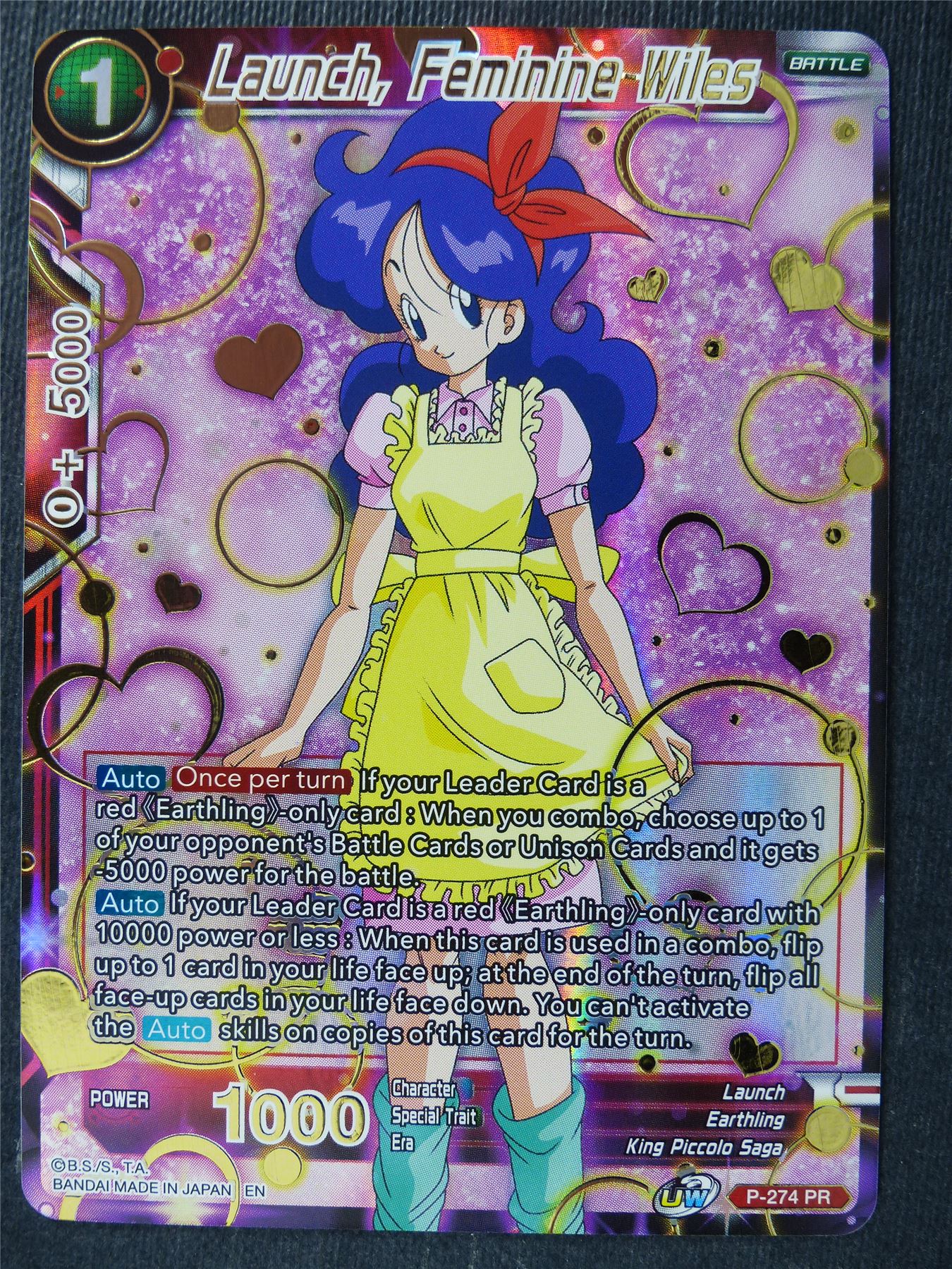 Launch Feminine Wiles Foil - Mythic Booster - Dragon Ball Super Card #430