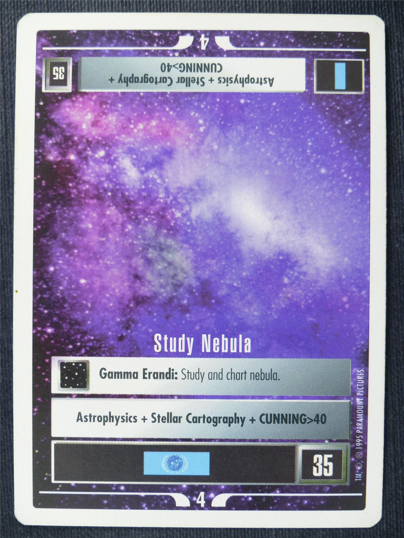 Study Nebula - Star Trek Cards #17G