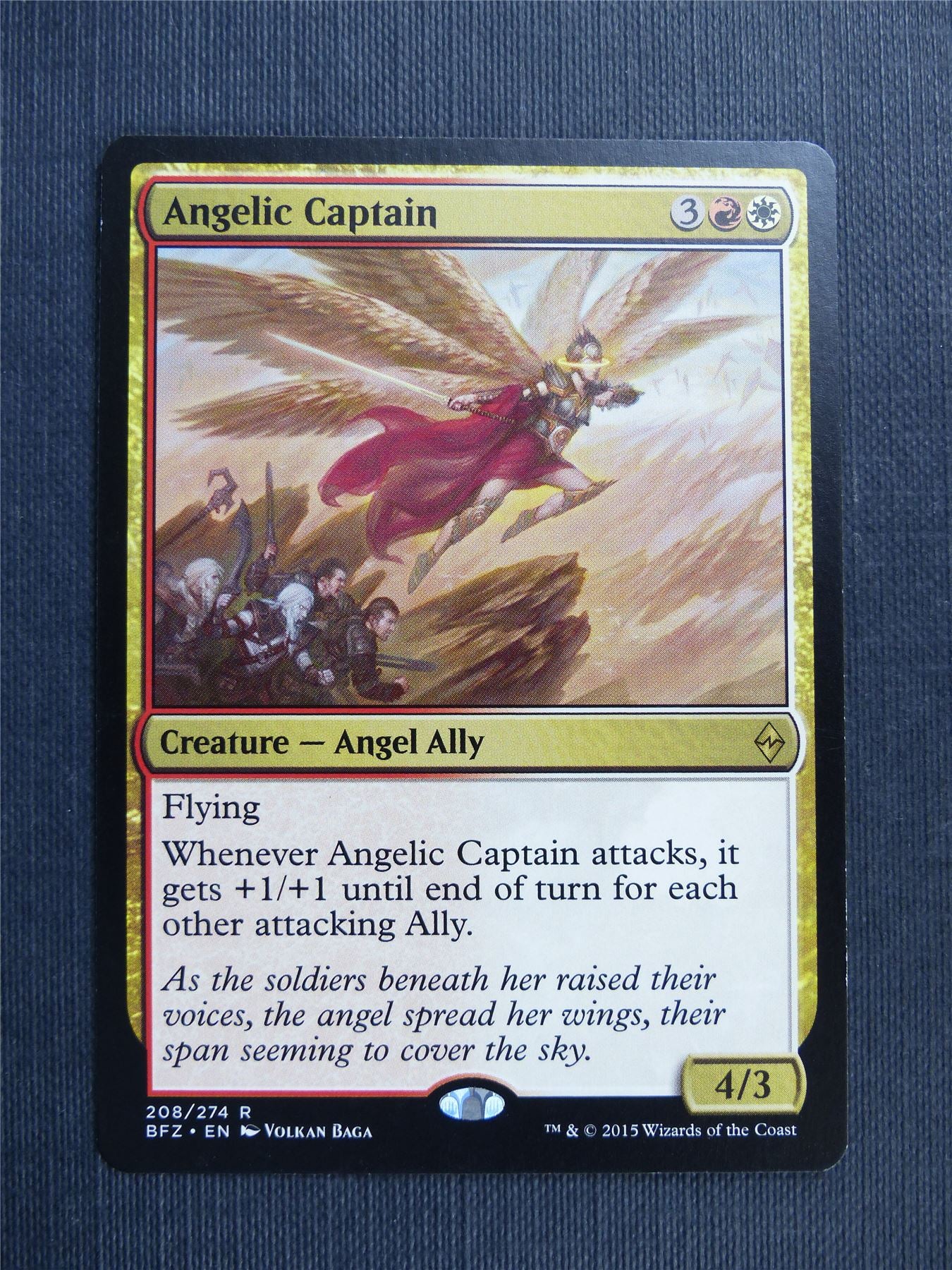 Angelic Captain - Mtg Magic Cards #4FS