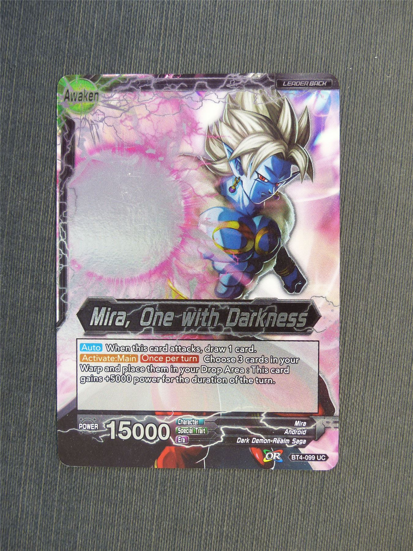 Mira One With Darkness UC Foil - Dragon Ball Super Cards #5LA