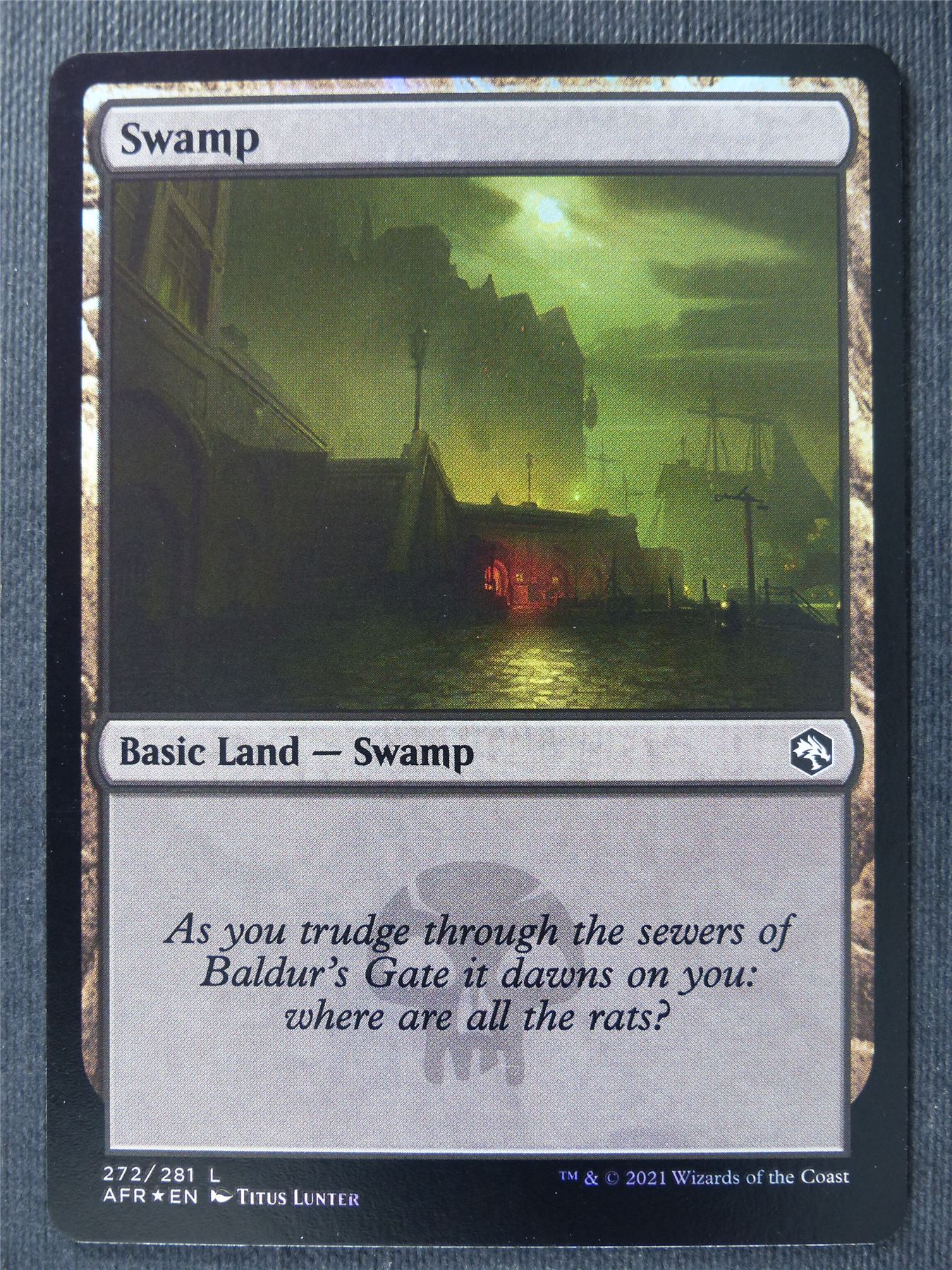 Swamp 272/281 Foil - AFR - Mtg Card #2C8 Archeron Swamp 272/281 Foil - AFR - Mtg Card #2C8 Archeron