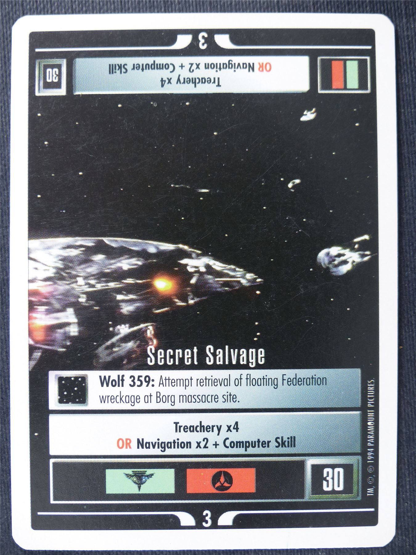 Secret Salvage - Star Trek Cards #13Q