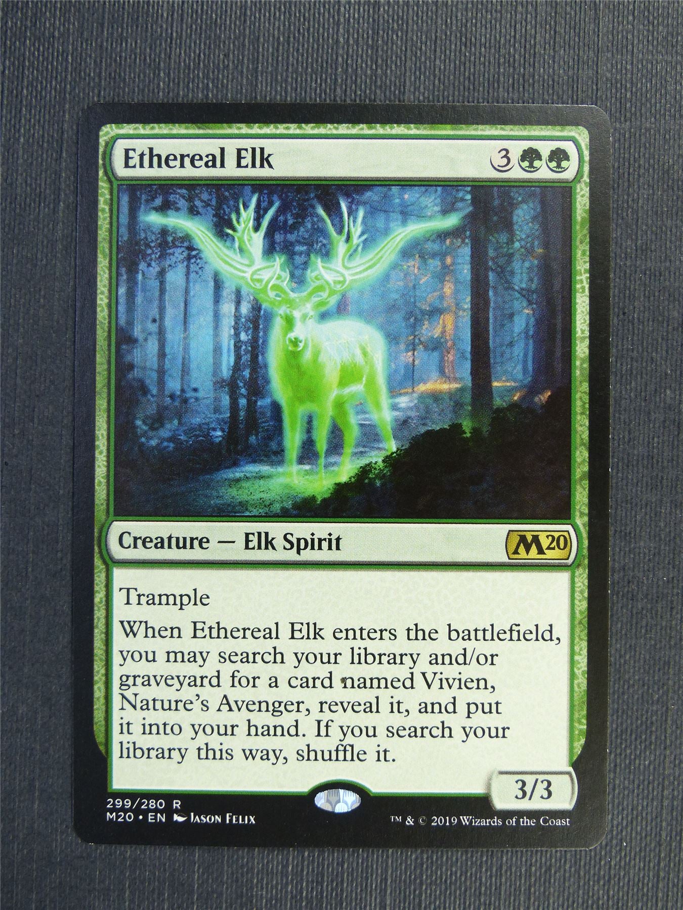 Ethereal Elk - Mtg Magic Cards #4IO