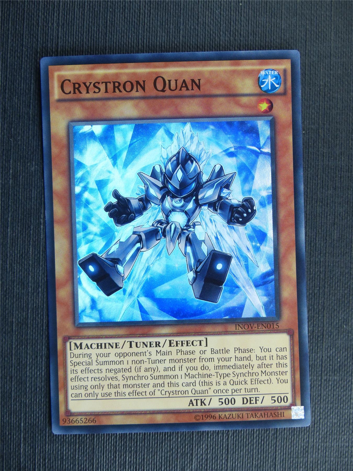 yugioh crystron cards Crystron Quan INOV Super Rare