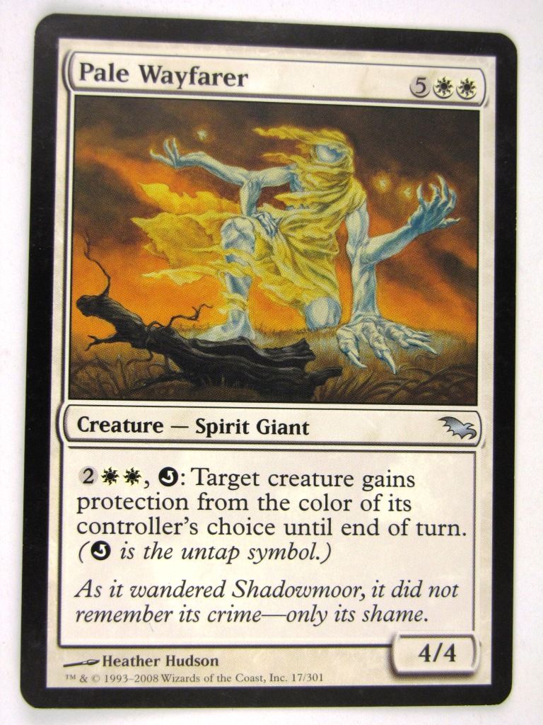 MTG Magic: the Gathering Cards: PALE WAYFARER: SHM