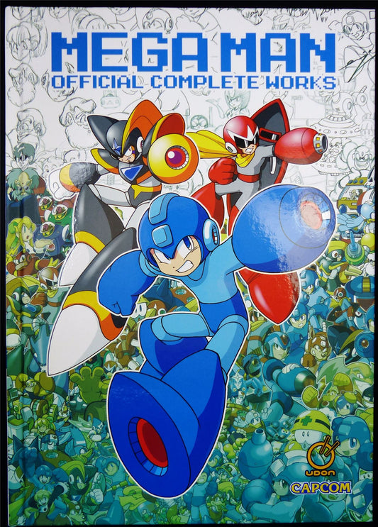 MEGAMAN Official Complete Works - Capcom Art Book Hardback #ZV