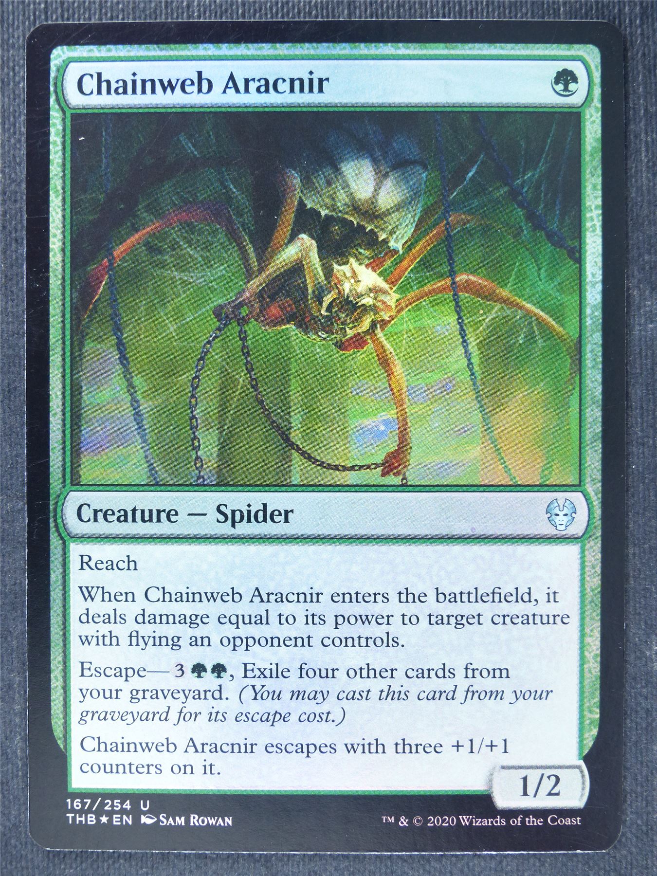 Chainweb Aracnir Foil - Mtg Magic Cards #QU