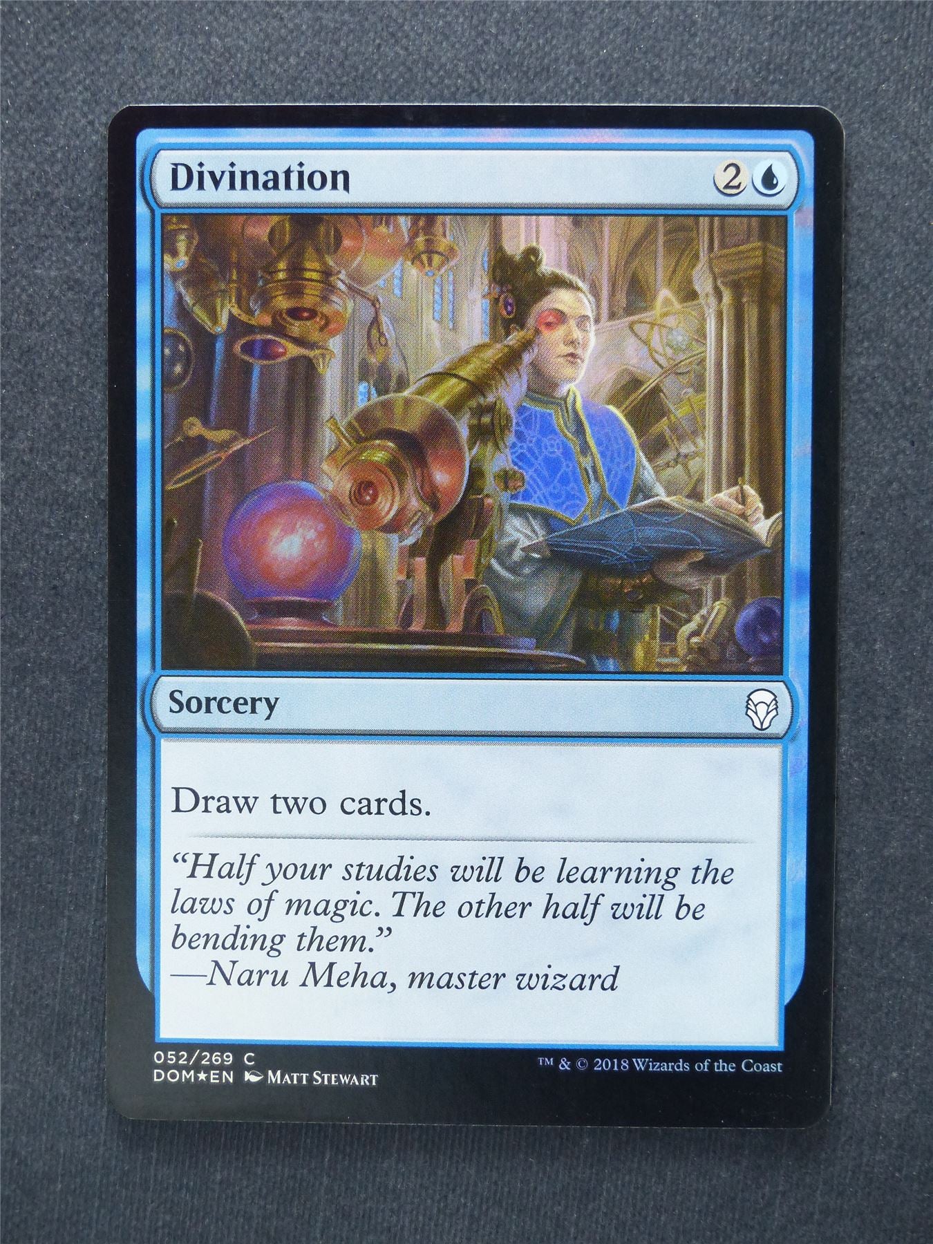Divination Foil - Mtg Magic Cards #118