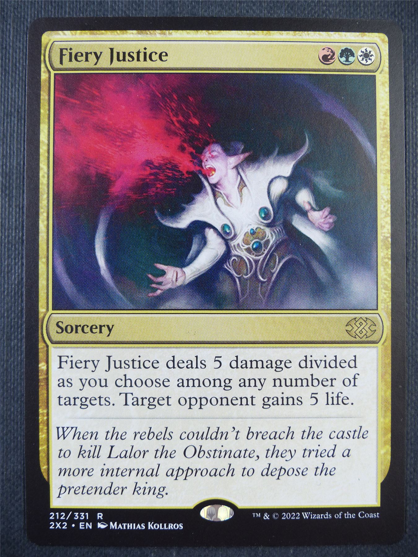 Fiery Justice - Mtg Card #8TP