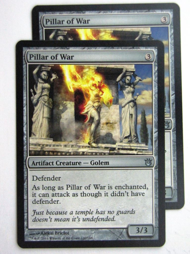 MTG Magic Cards: PILLAR OF WAR x2 Born of the Gods # 24E83