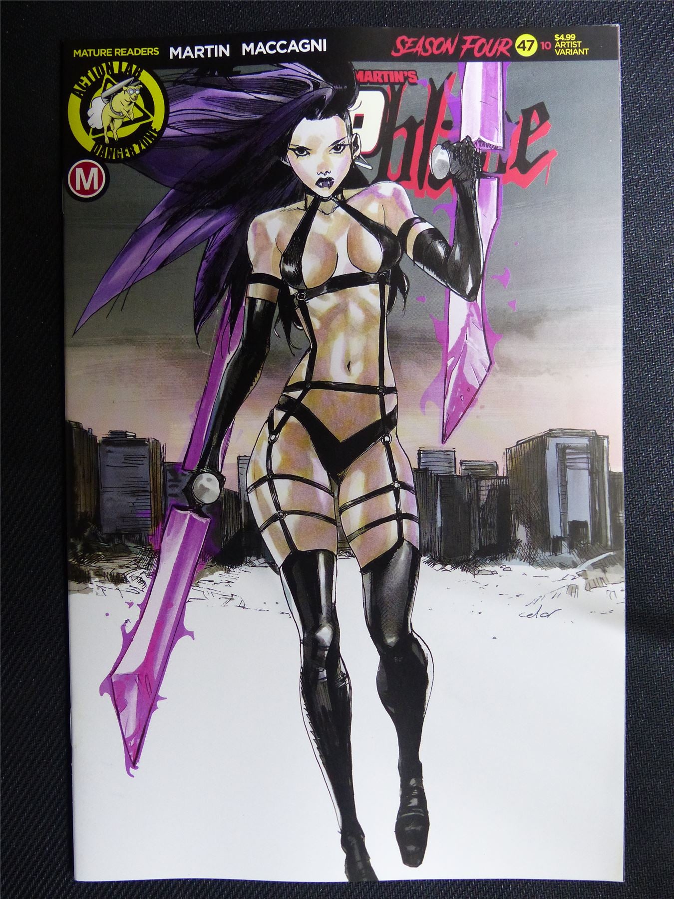 VAMBLADE #47 Artist Variant - Dec 2020 - Action Lab Comics #5XM