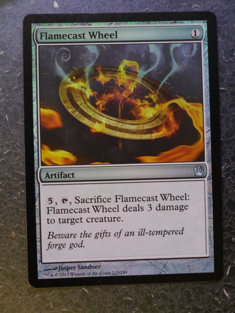 MTG Magic Cards: FLAMECAST WHEEL FOIL # 4H73