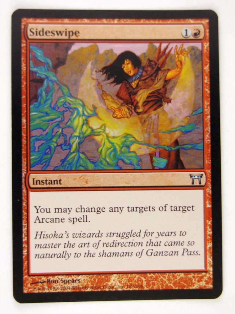 Mtg FOIL - SIDESWIPE - played