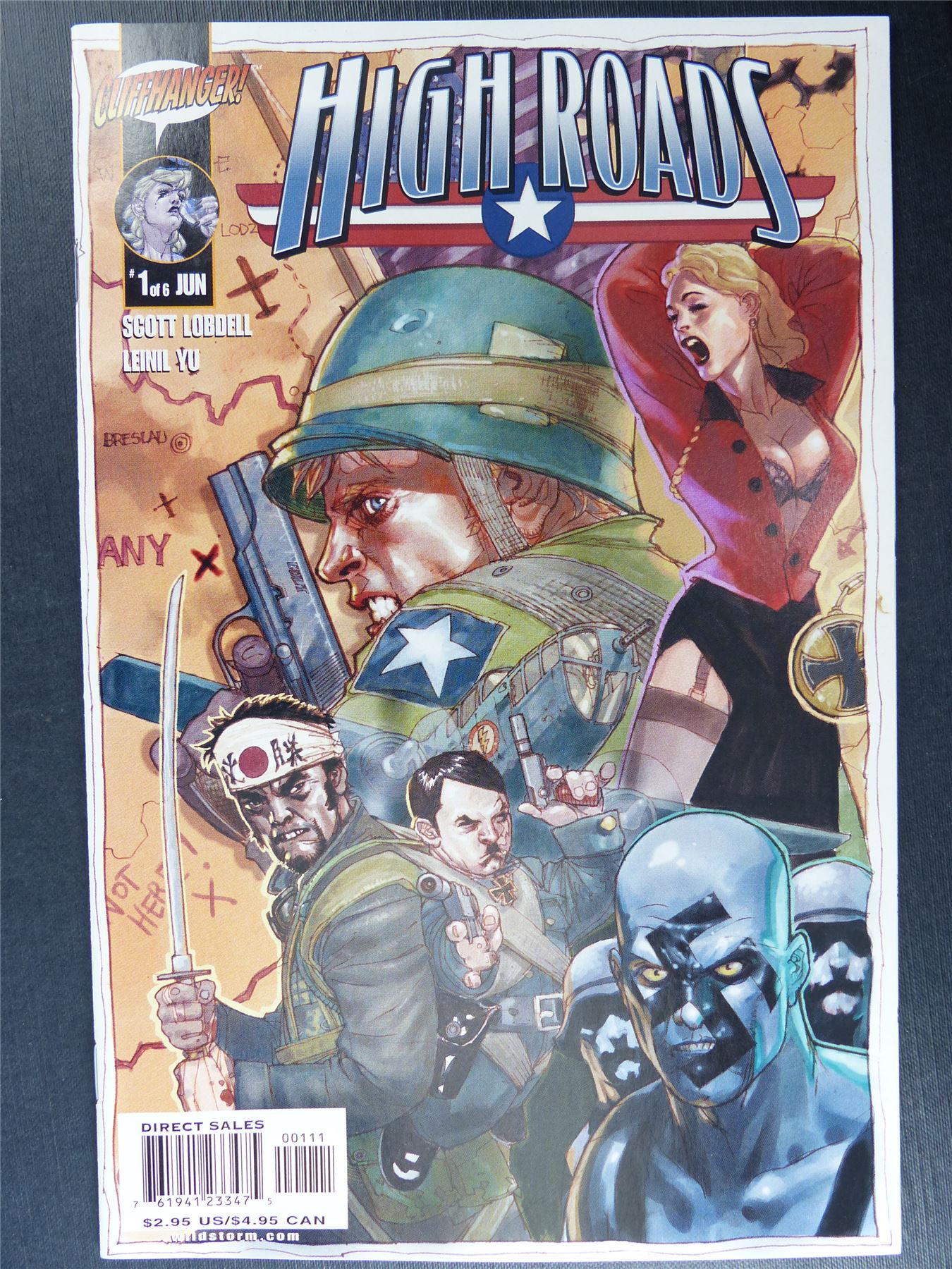 HIGH Roads #1 - Cliffhanger! Comics #F4