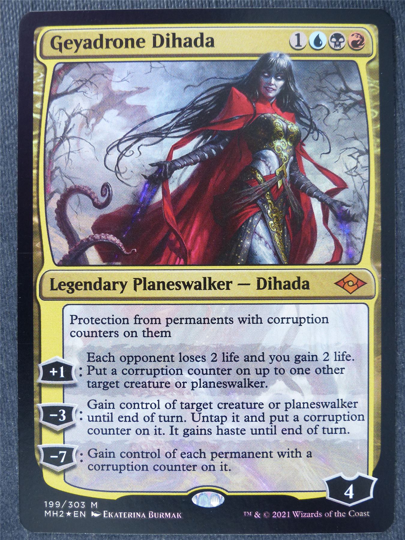Geyadrone Dihada Foil - MH2 - Mtg Magic Cards #DE