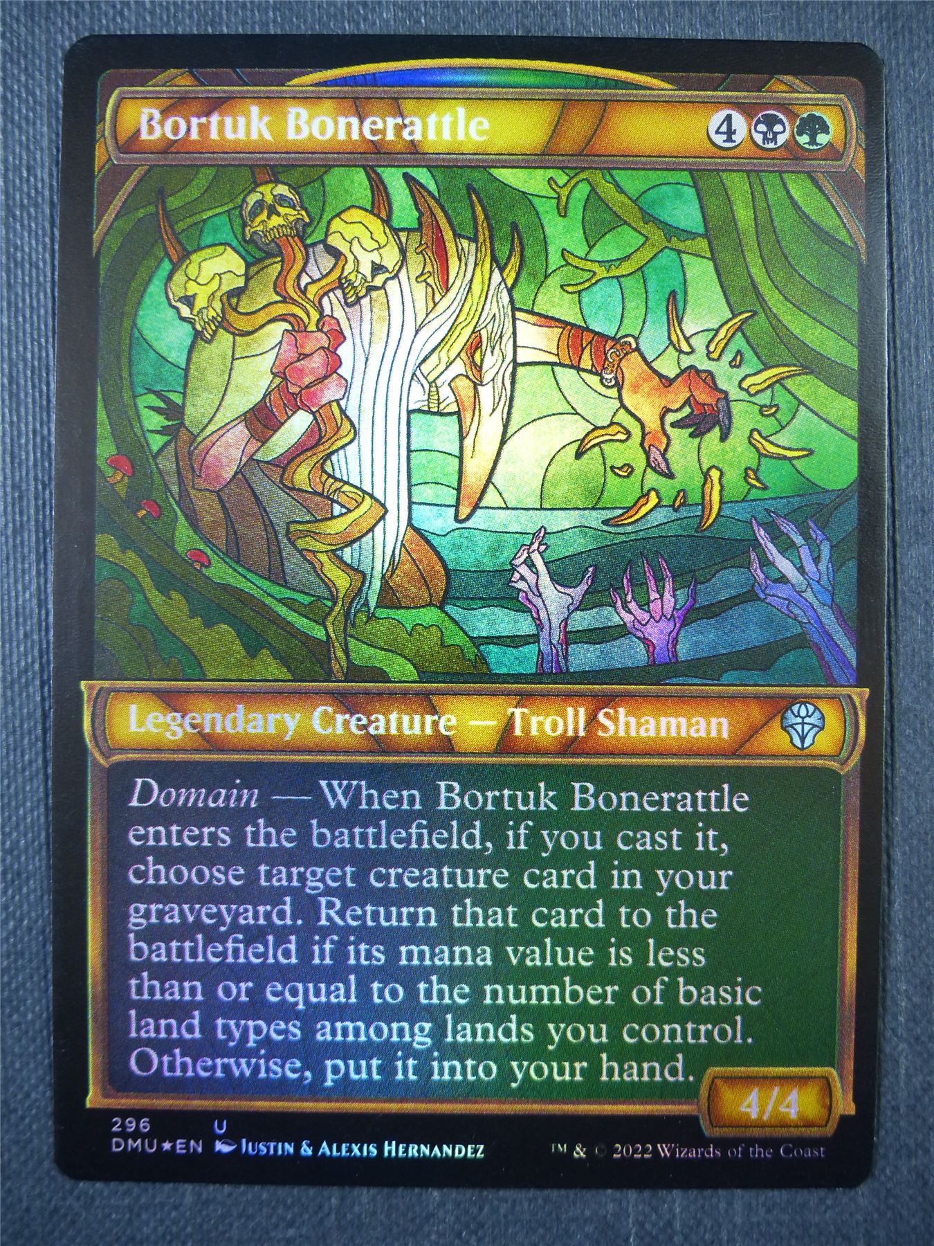 Bortuk Bonerattle Showcase Foil - Mtg Card #7ZJ