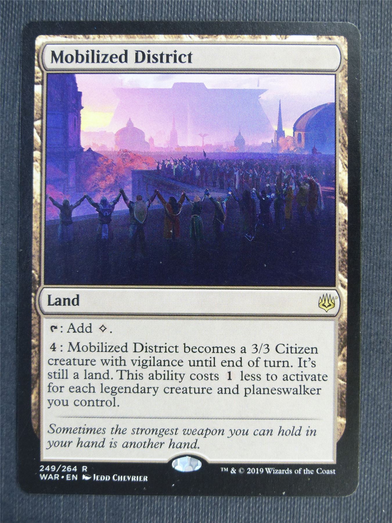 Mobilized District - Mtg Magic Cards #4MO